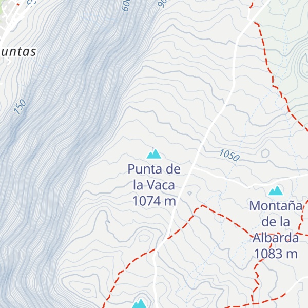 Map of Punta de la Vaca