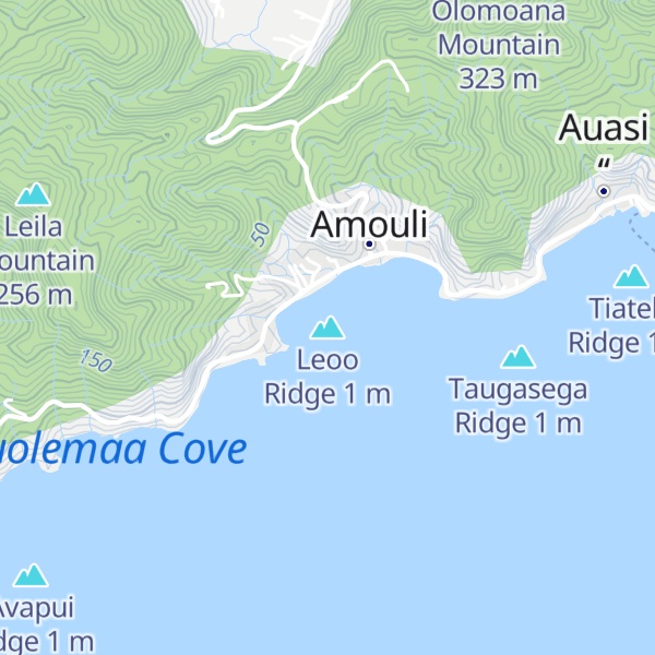 Map of Leoo Ridge