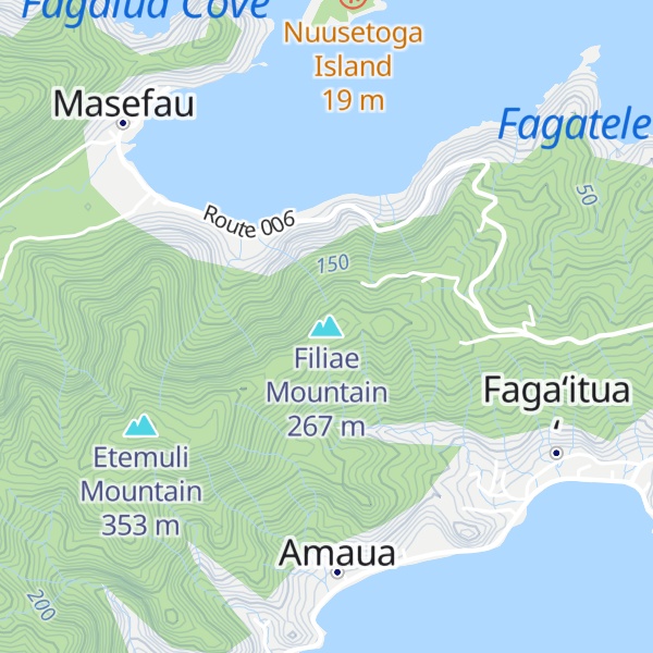 Map of Filiae Mountain