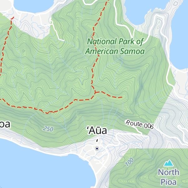 Map of Tiatauala Ridge