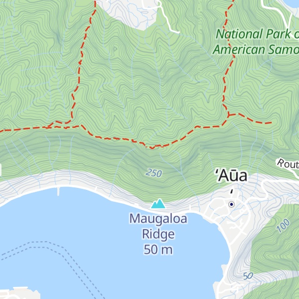 Map of Matavalu Ridge