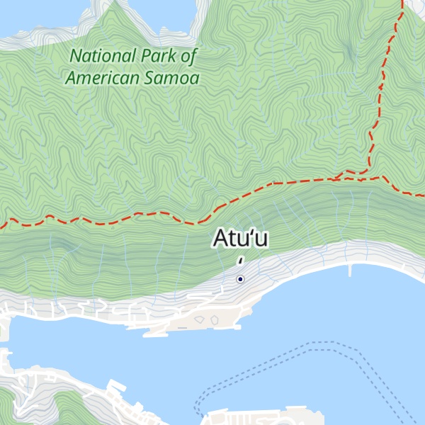 Map of Alava Mountain