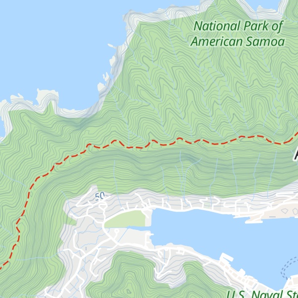 Map of Pagatatua Ridge