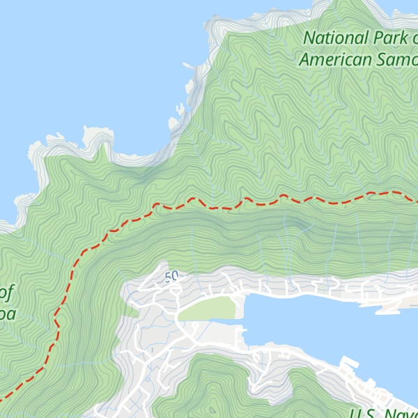 Map of Tialeogaumu Ridge