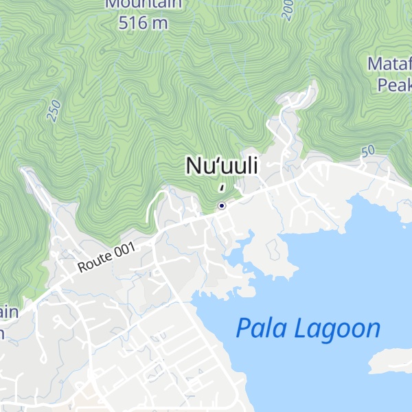 Map of Suaavamuli Ridge