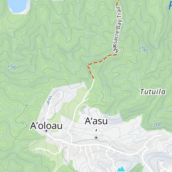Map of Milomilo Mountain
