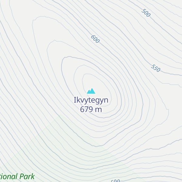 Map of Ikvytegyn