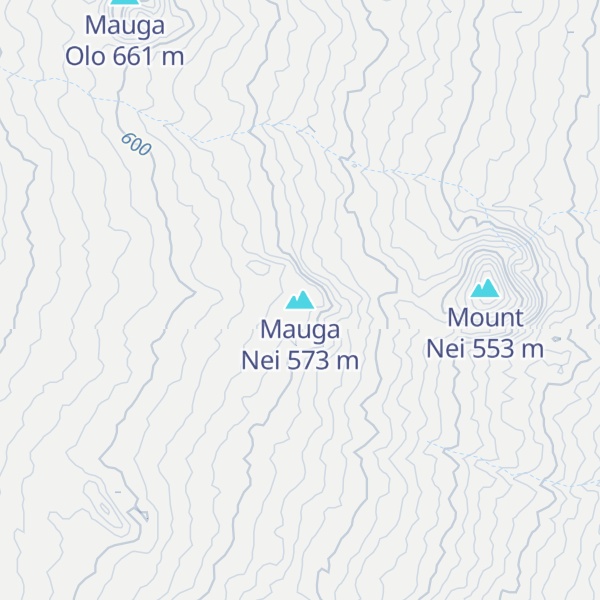 Map of Mauga Nei