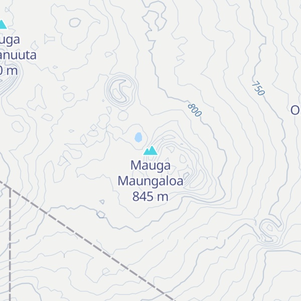 Map of Mauga Maungaloa