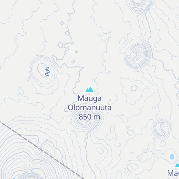 Map of Mauga Olomanuuta