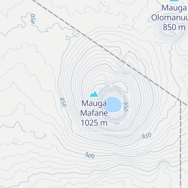 Map of Mauga Mafane