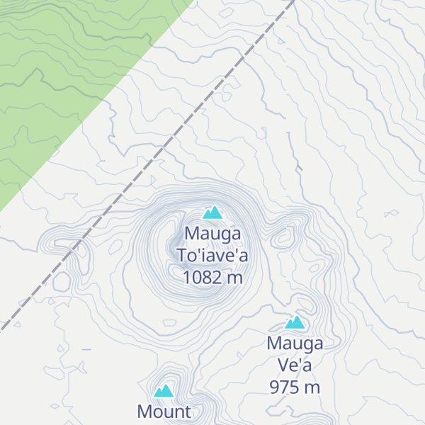Map of Mauga To'iave'a