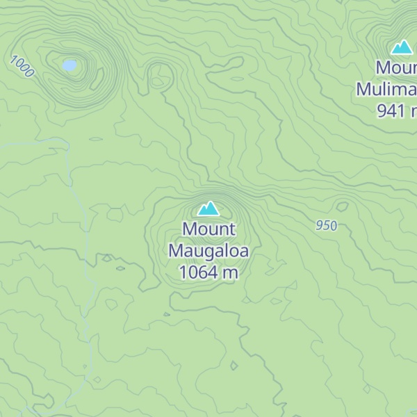 Map of Mount Maugaloa