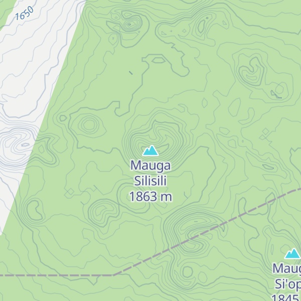 Map of Mauga Silisili