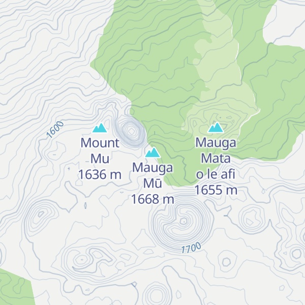 Map of Mauga Mū