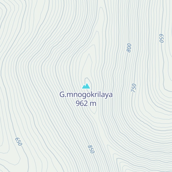 Map of G.mnogokrilaya