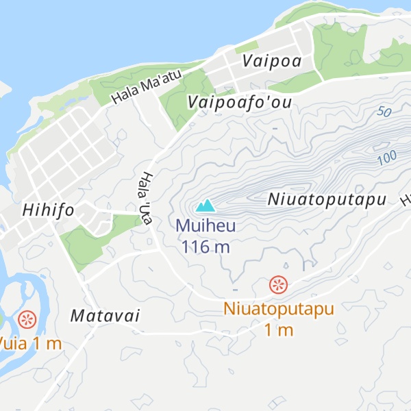 Map of Muiheu