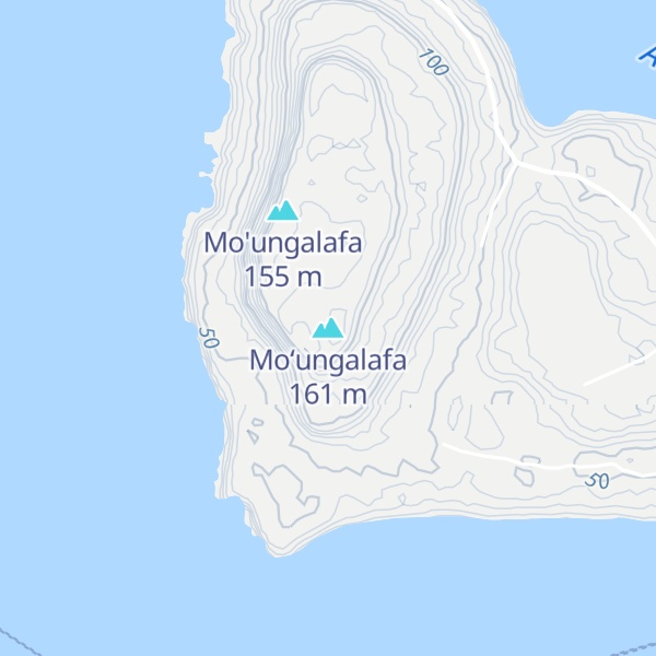 Map of Mo‘ungalafa