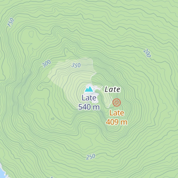 Map of Late