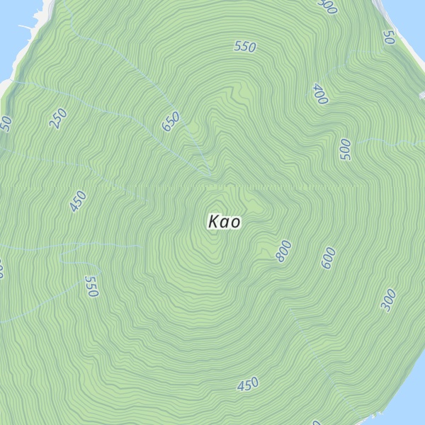Map of Kao