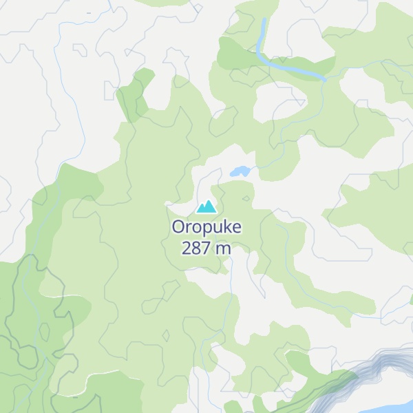 Map of Oropuke