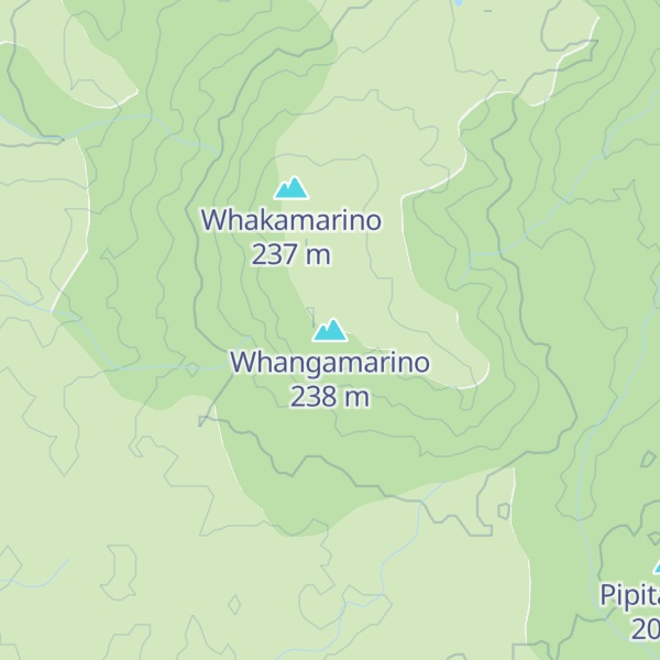 Map of Whangamarino