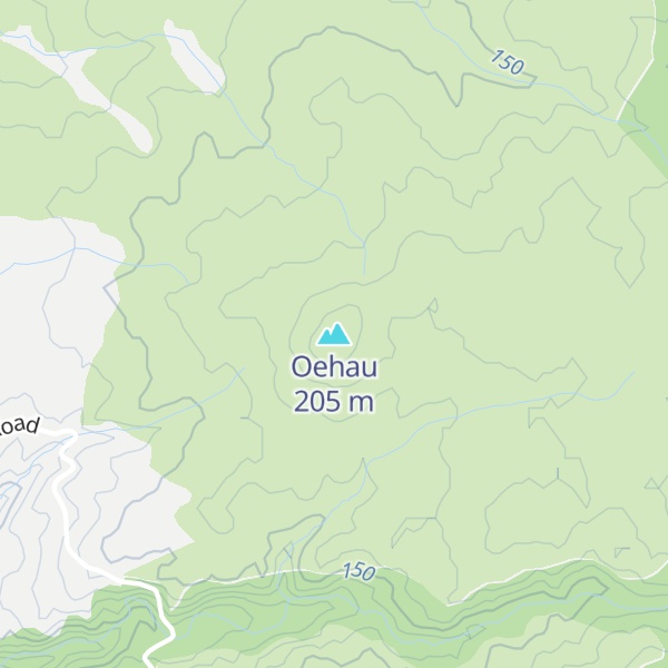 Map of Oehau