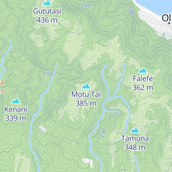 Map of Motu Tai