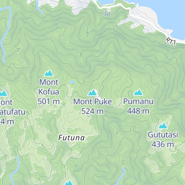 Map of Mont Puke