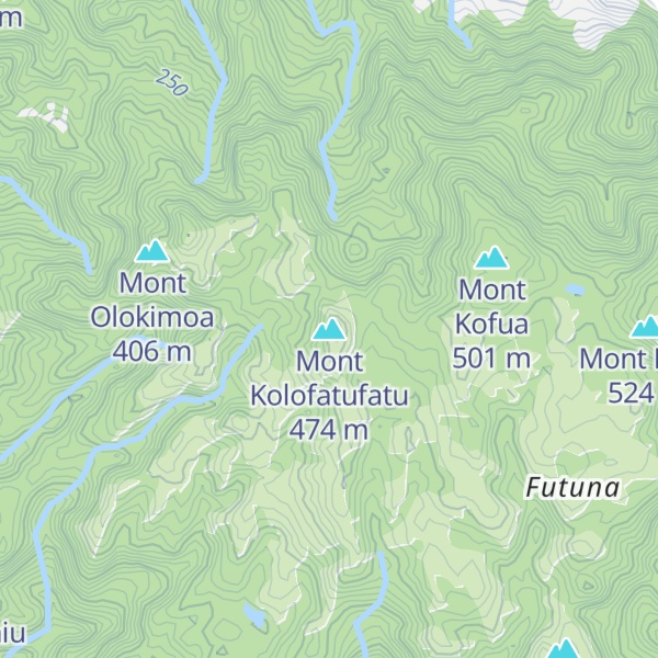 Map of Mont Kolofatufatu