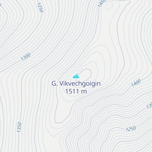 Map of G. Vikvechgoigin