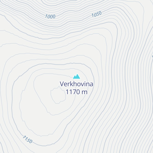 Map of Verkhovina