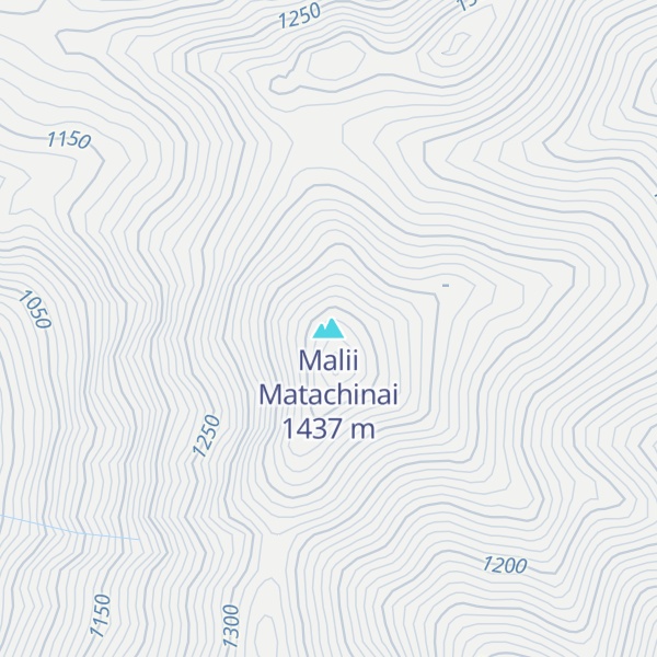 Map of Malii Matachinai