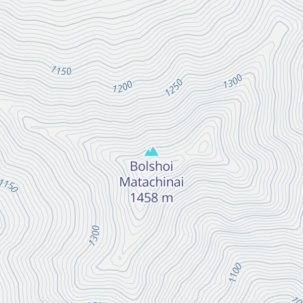 Map of Bolshoi Matachinai