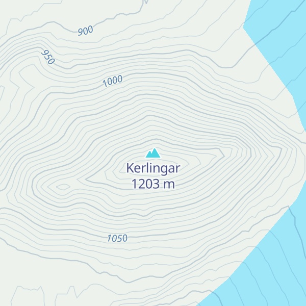 Map of Kerlingar