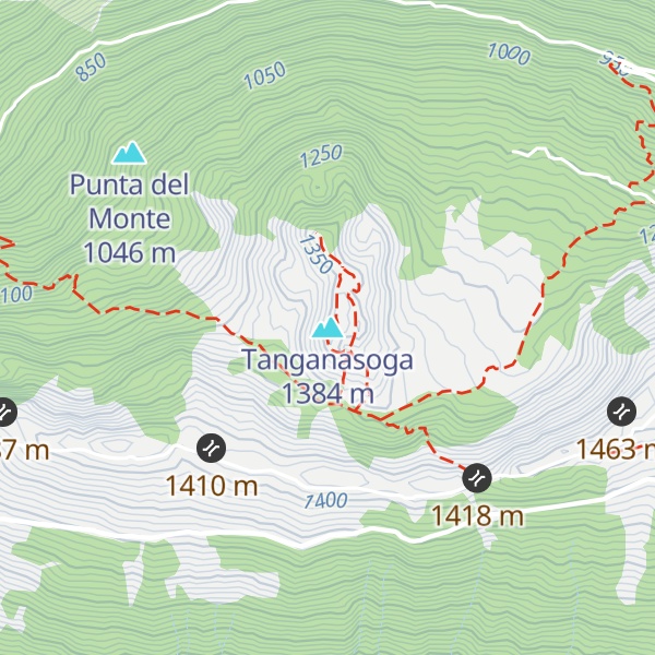 Map of Tanganasoga