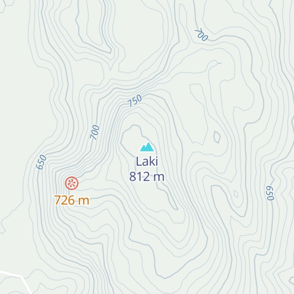 Map of Laki