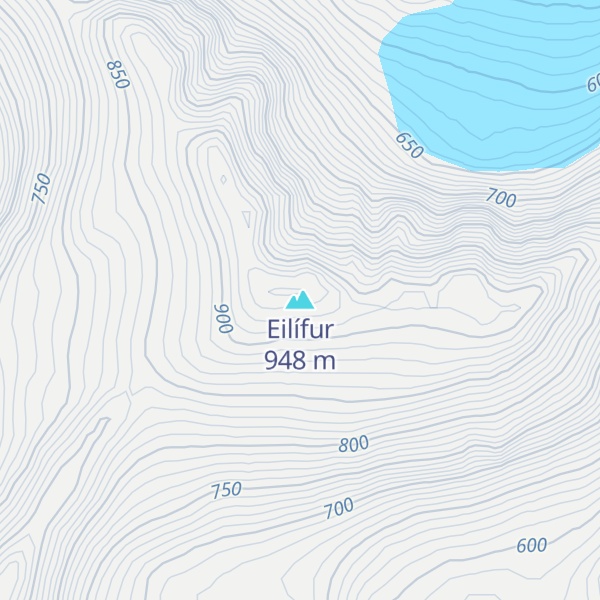 Map of Eilífur