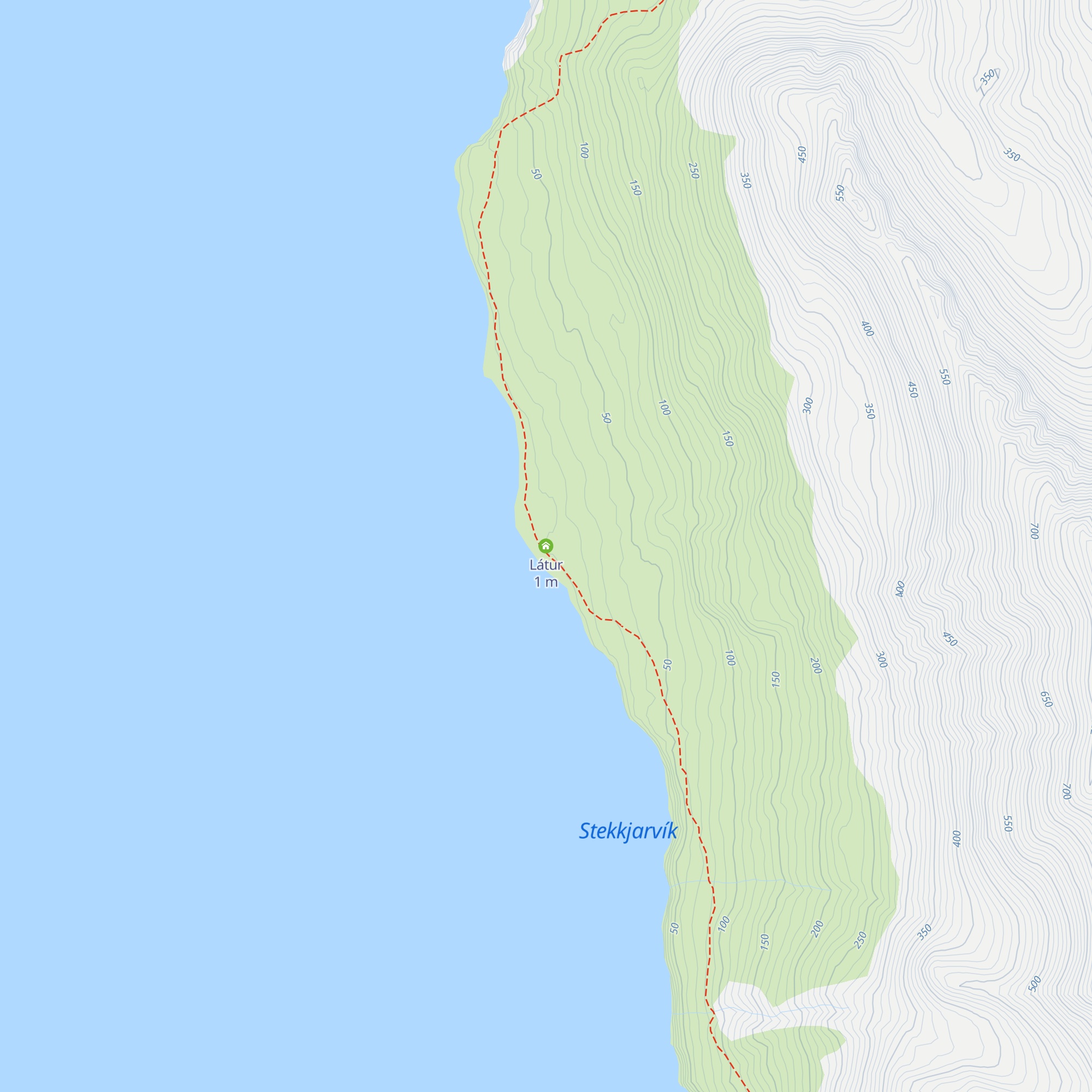Látur map