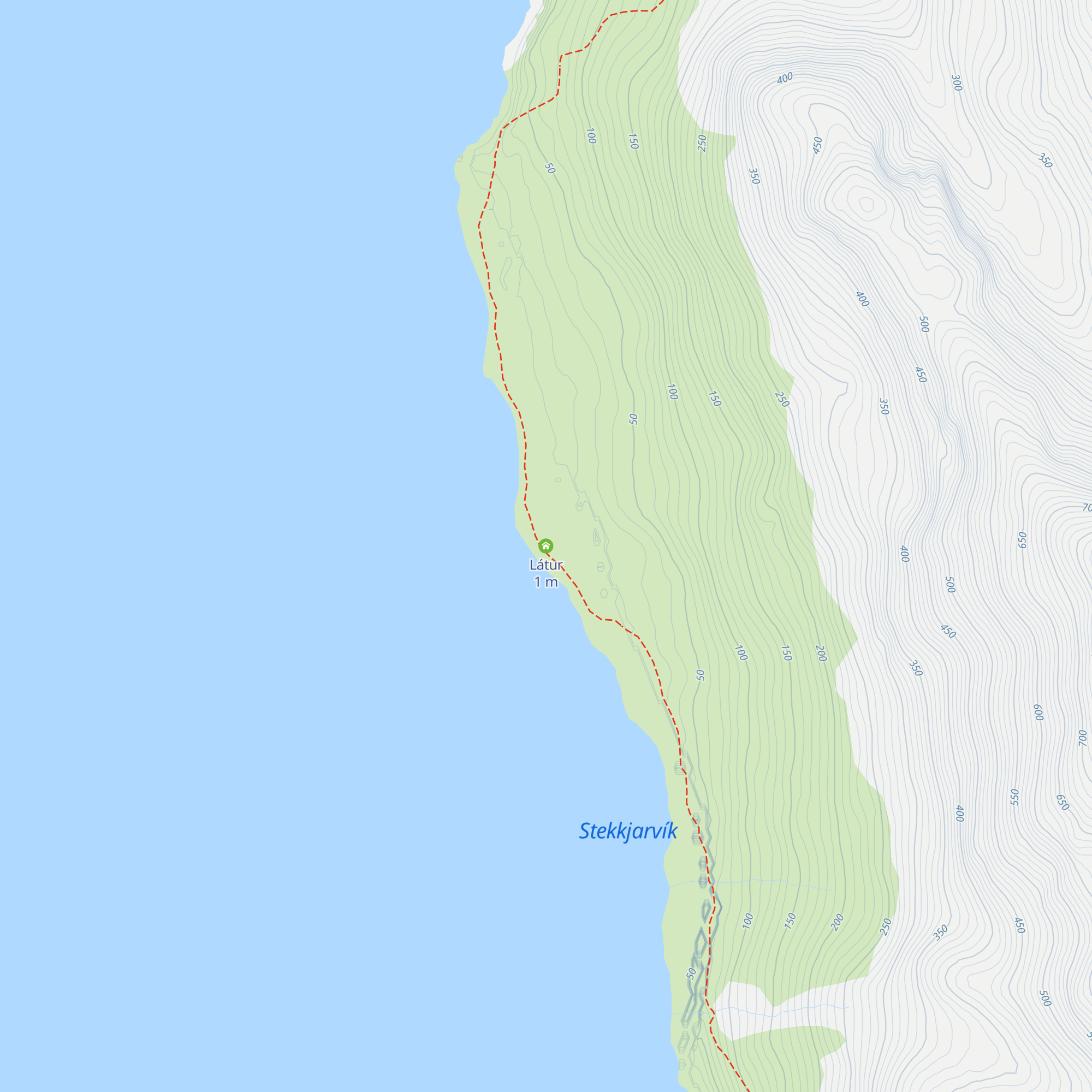 Látur map
