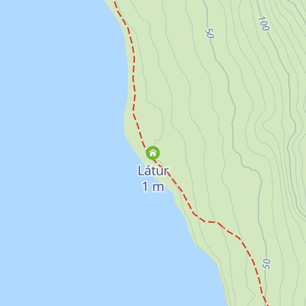Map of Látur