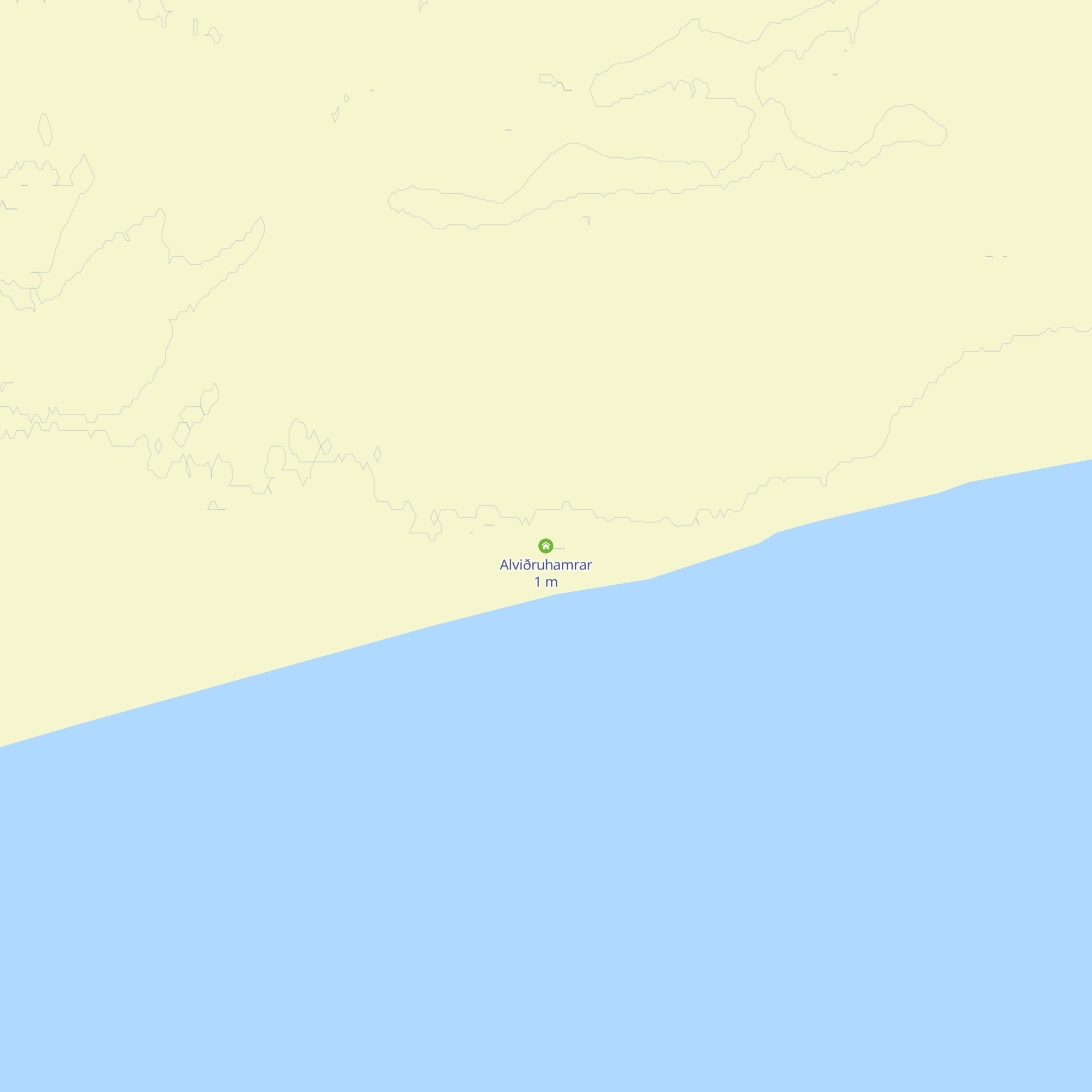 Alviðruhamrar map