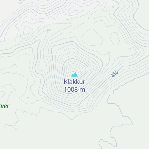 Map of Klakkur