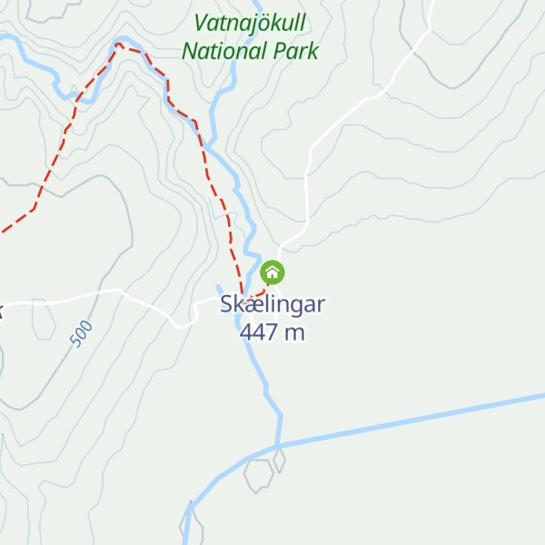 Map of Skælingar