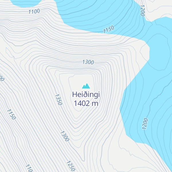 Map of Heiðingi
