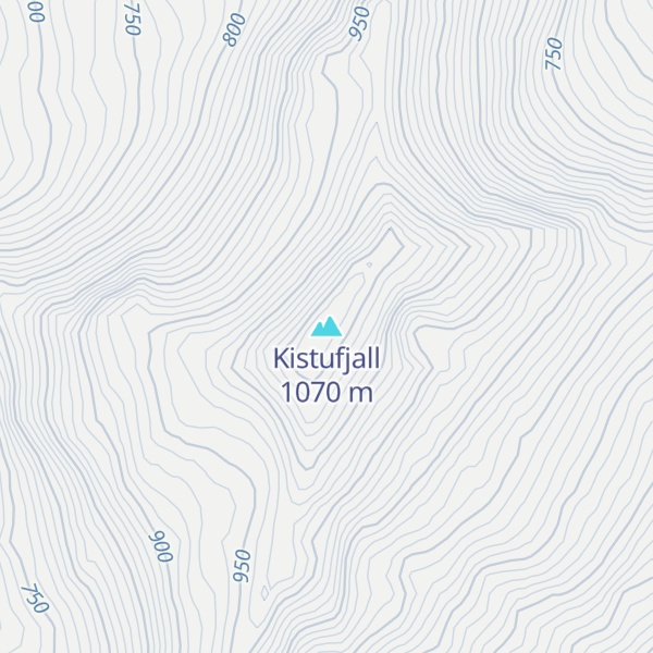 Map of Kistufjall