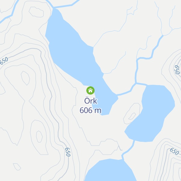 Map of Örk