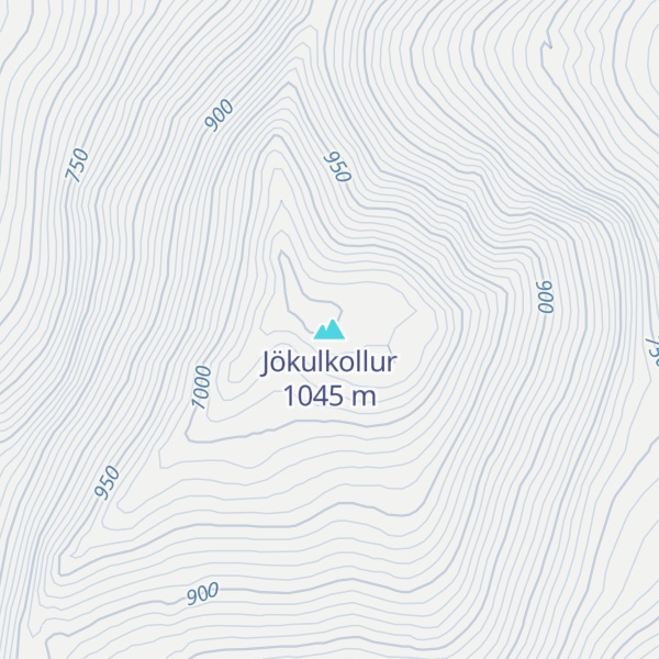 Map of Jökulkollur