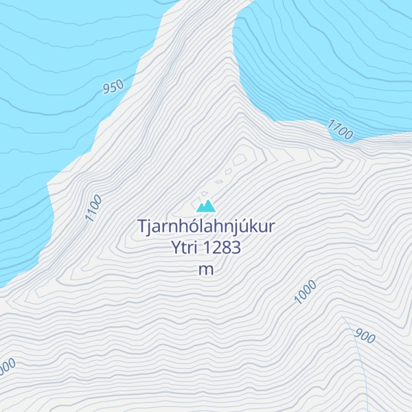 Map of Tjarnhólahnjúkur Ytri