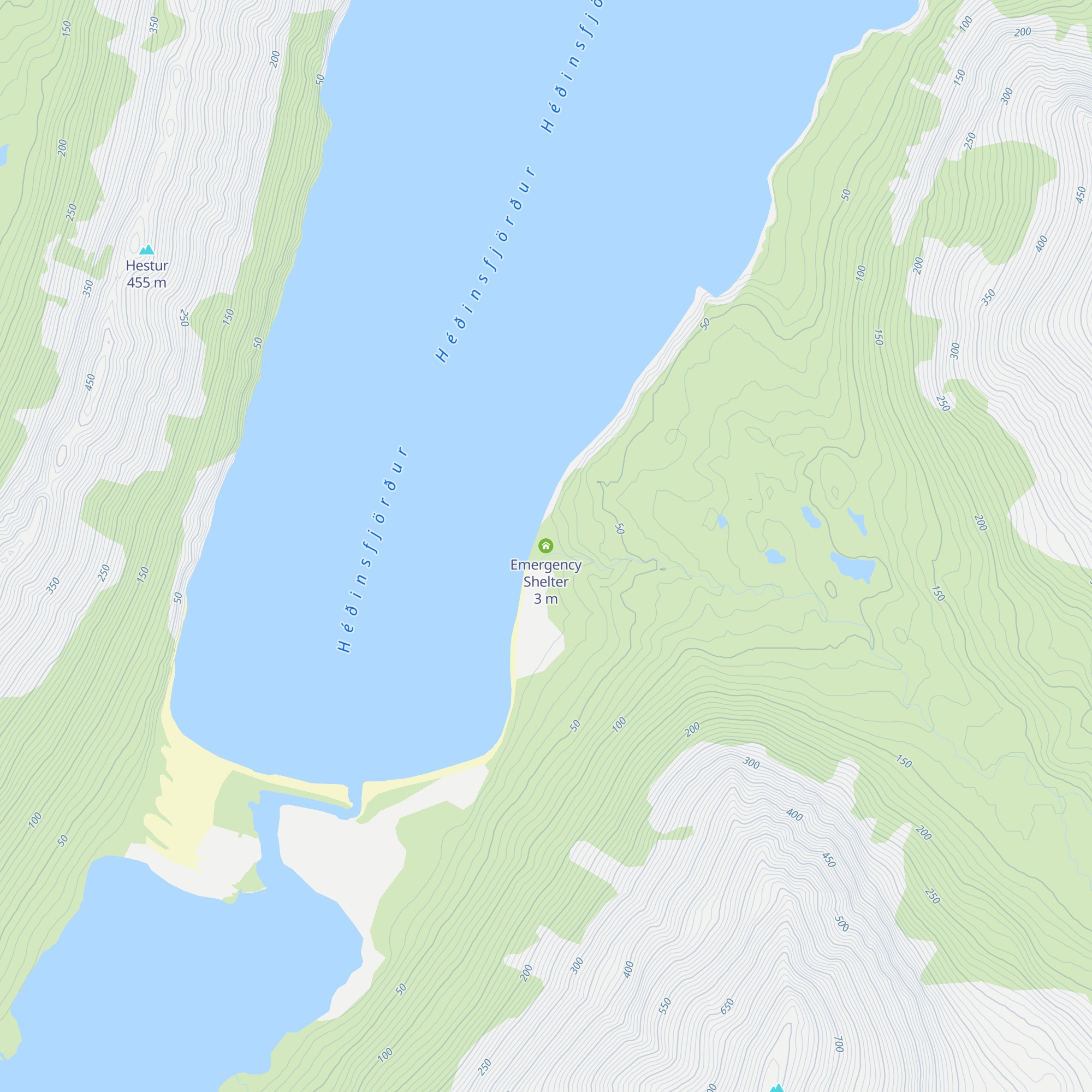 Emergency Shelter map